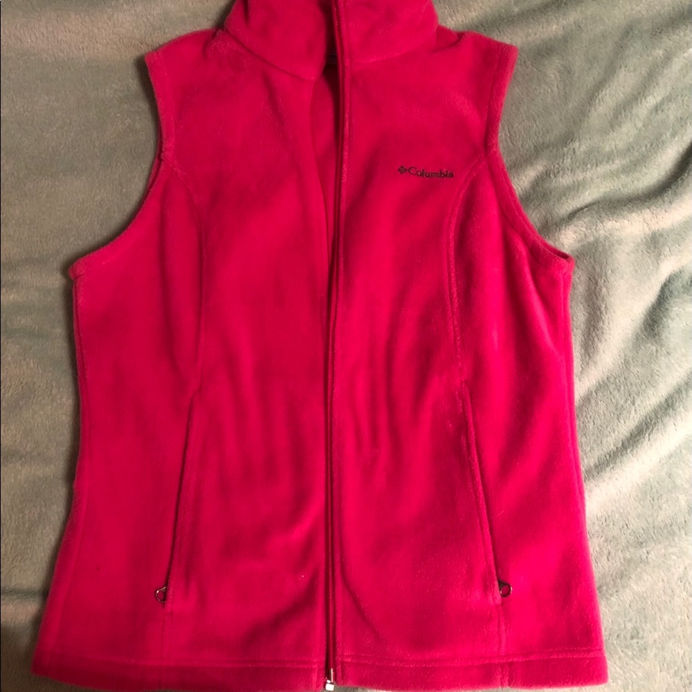 colombian pink vest